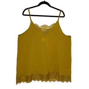 NEW Oddy Gold Spaghetti Strap Cami/Tank Top
